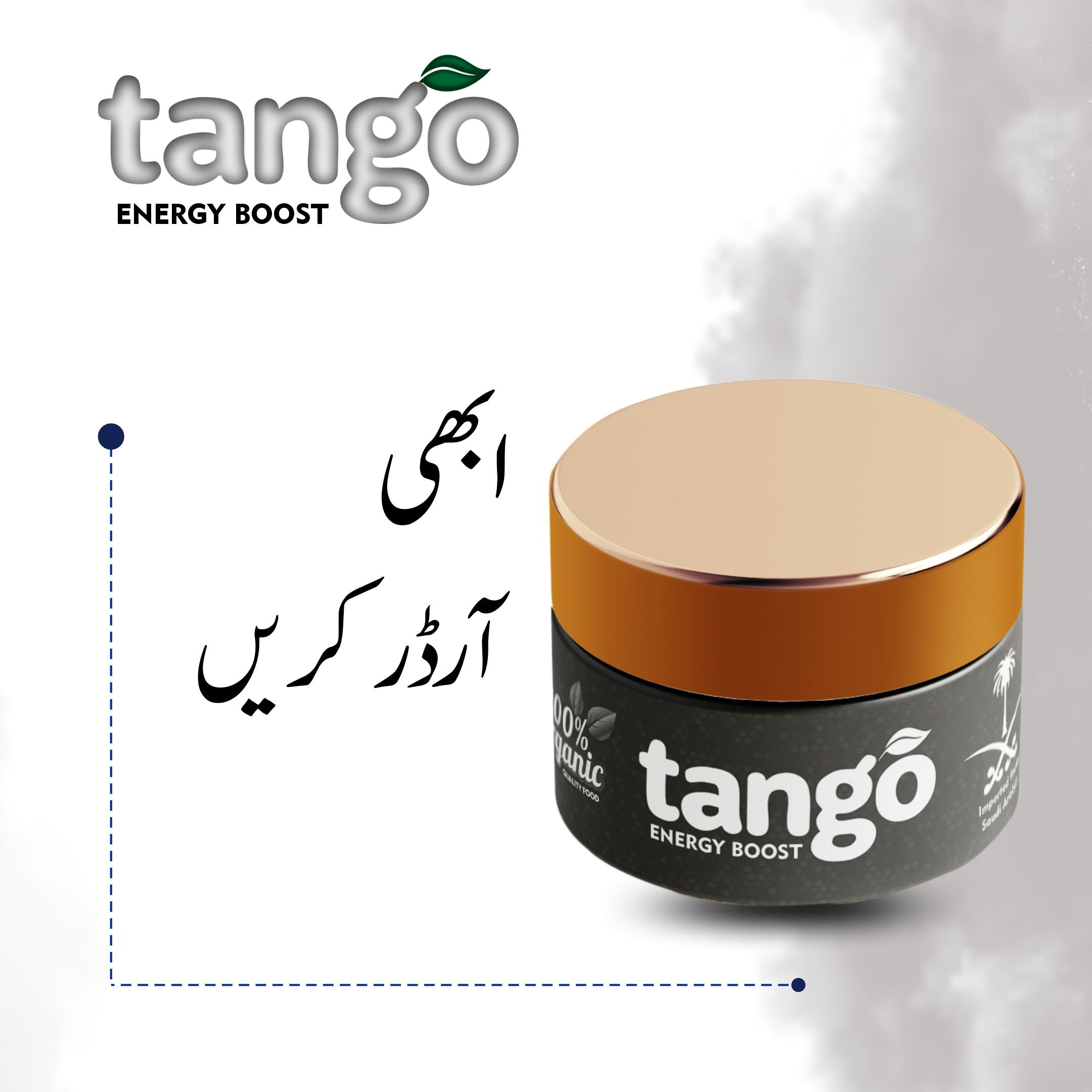 Tango Energy Booster for Men | Herbal Power Formula with 13+ Natural Ingredients